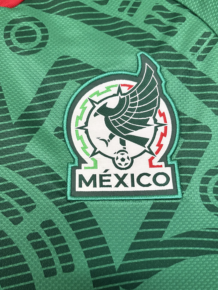 CAMISOLA DA SELEÇÃO DO MEXICO 26/27 VERDE 2