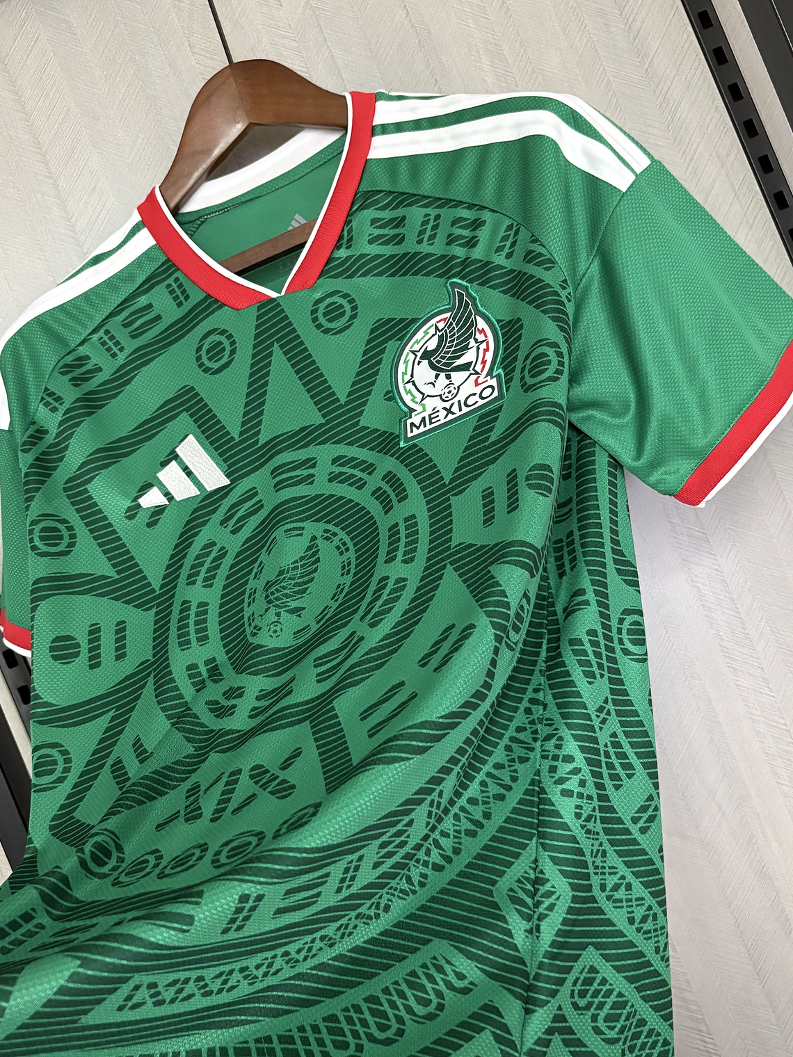CAMISOLA DA SELEÇÃO DO MEXICO 26/27 VERDE 3