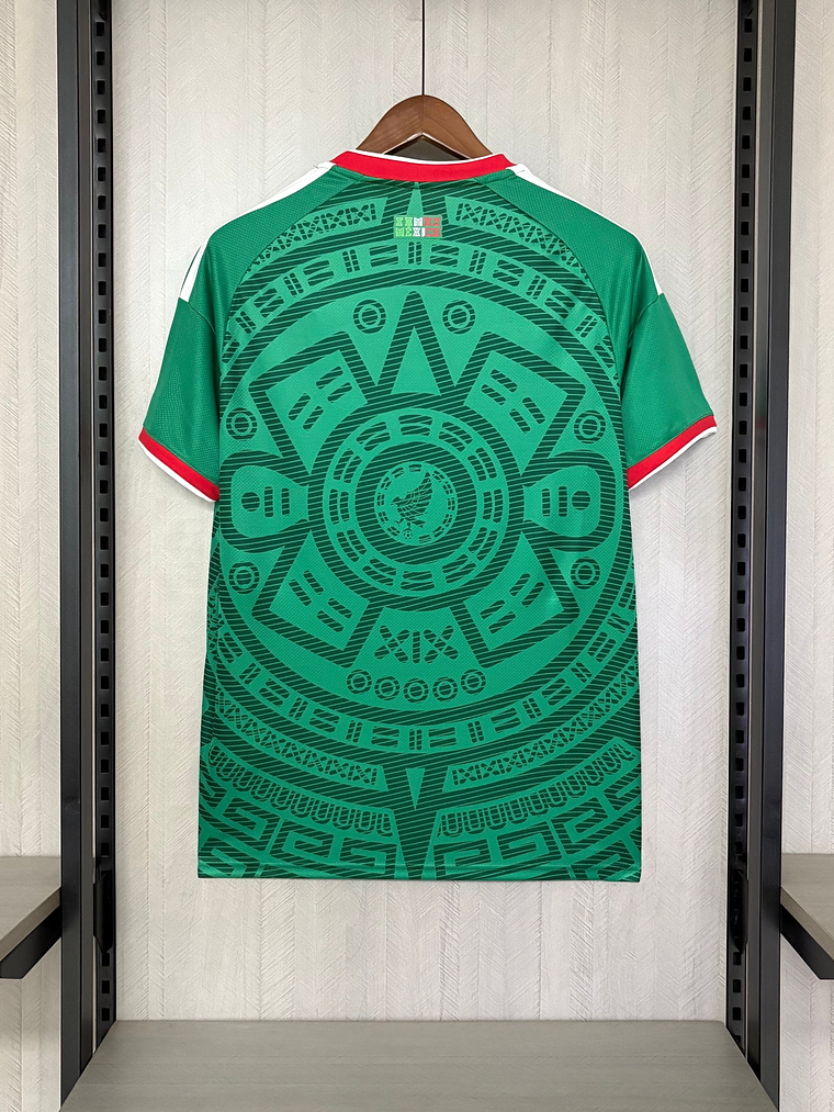CAMISOLA DA SELEÇÃO DO MEXICO 26/27 VERDE 4