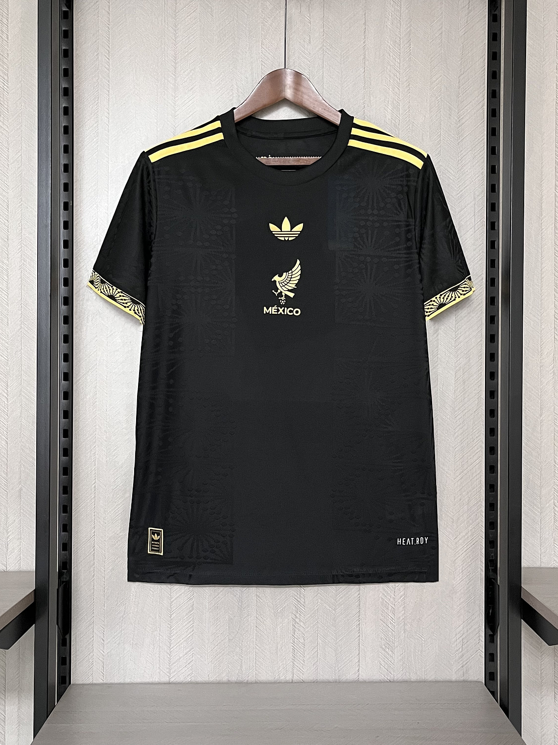 CAMISOLA DA SELEÇÃO DO MEXICO 26/27 PRETO 1