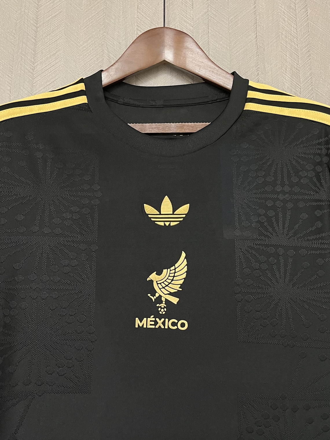 CAMISOLA DA SELEÇÃO DO MEXICO 26/27 PRETO 3