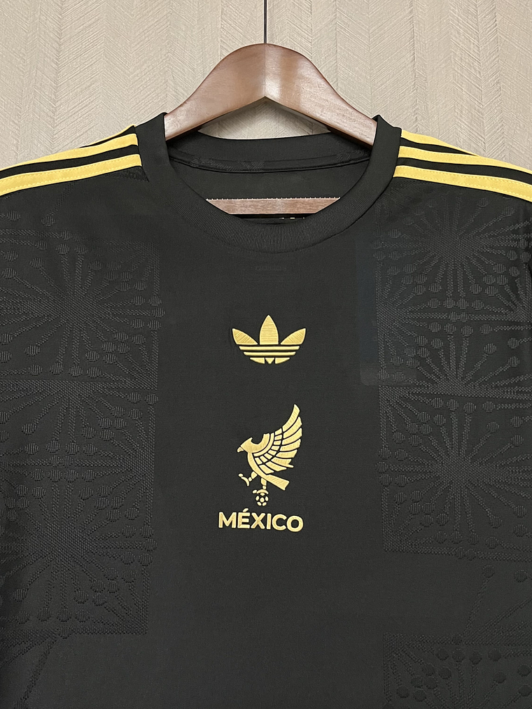 CAMISOLA DA SELEÇÃO DO MEXICO 26/27 PRETO 3