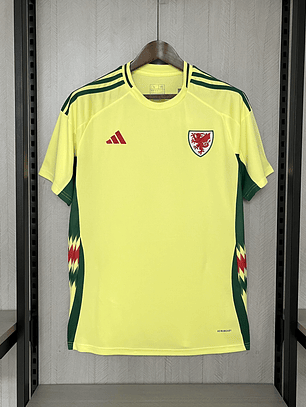 CAMISOLA DA SELEÇÃO DOS PAIS DE GALES 24/25 - AMARELA