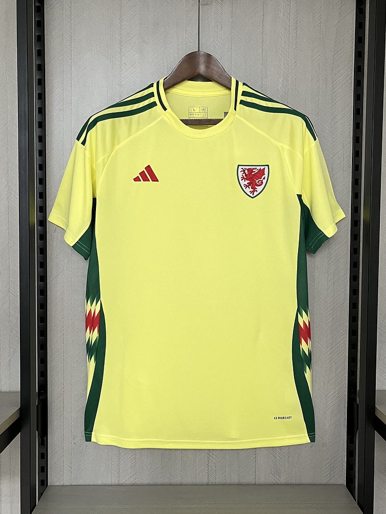 CAMISOLA DA SELEÇÃO DOS PAIS DE GALES 24/25 - AMARELA 1