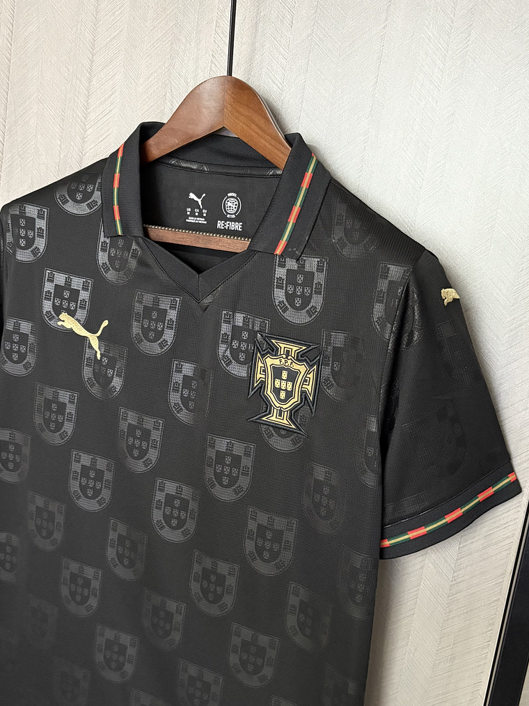 CAMISOLA DA SELEÇÃO DE PORTUGAL 26/27 - PRETA 4