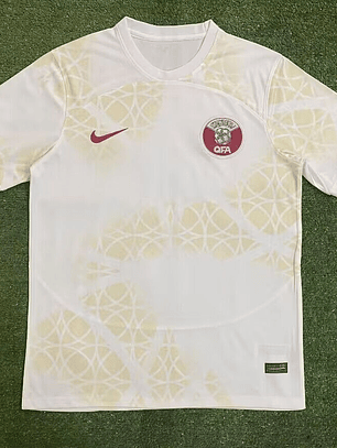 CAMISOLA DA SELEÇÃO DO QATAR 24/25 - BRANCA