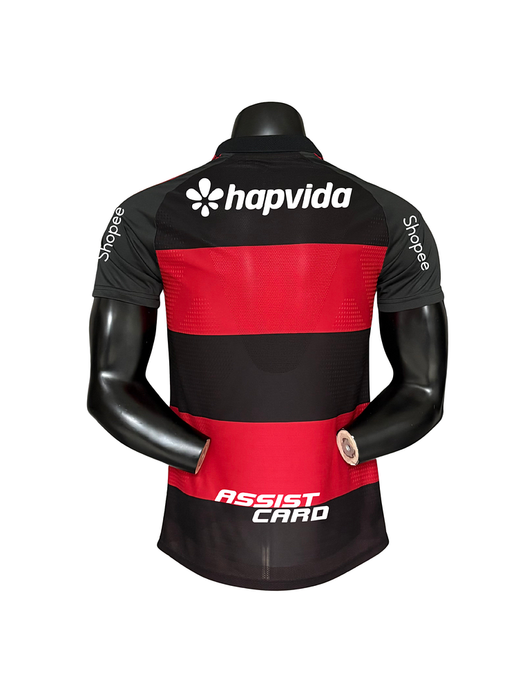 CAMISOLA DO FLAMENGO 26/27 VERMELHO E PRETO 2