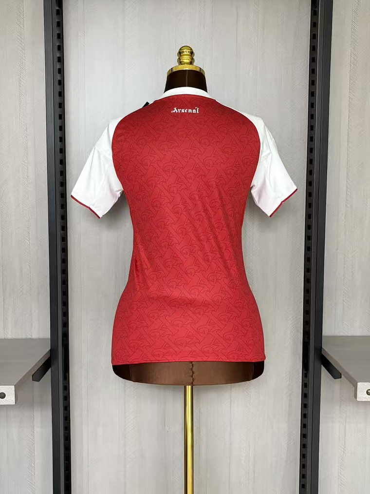 CAMISOLA FEMININA DO ARSENAL 25/26 VERMELHO 3
