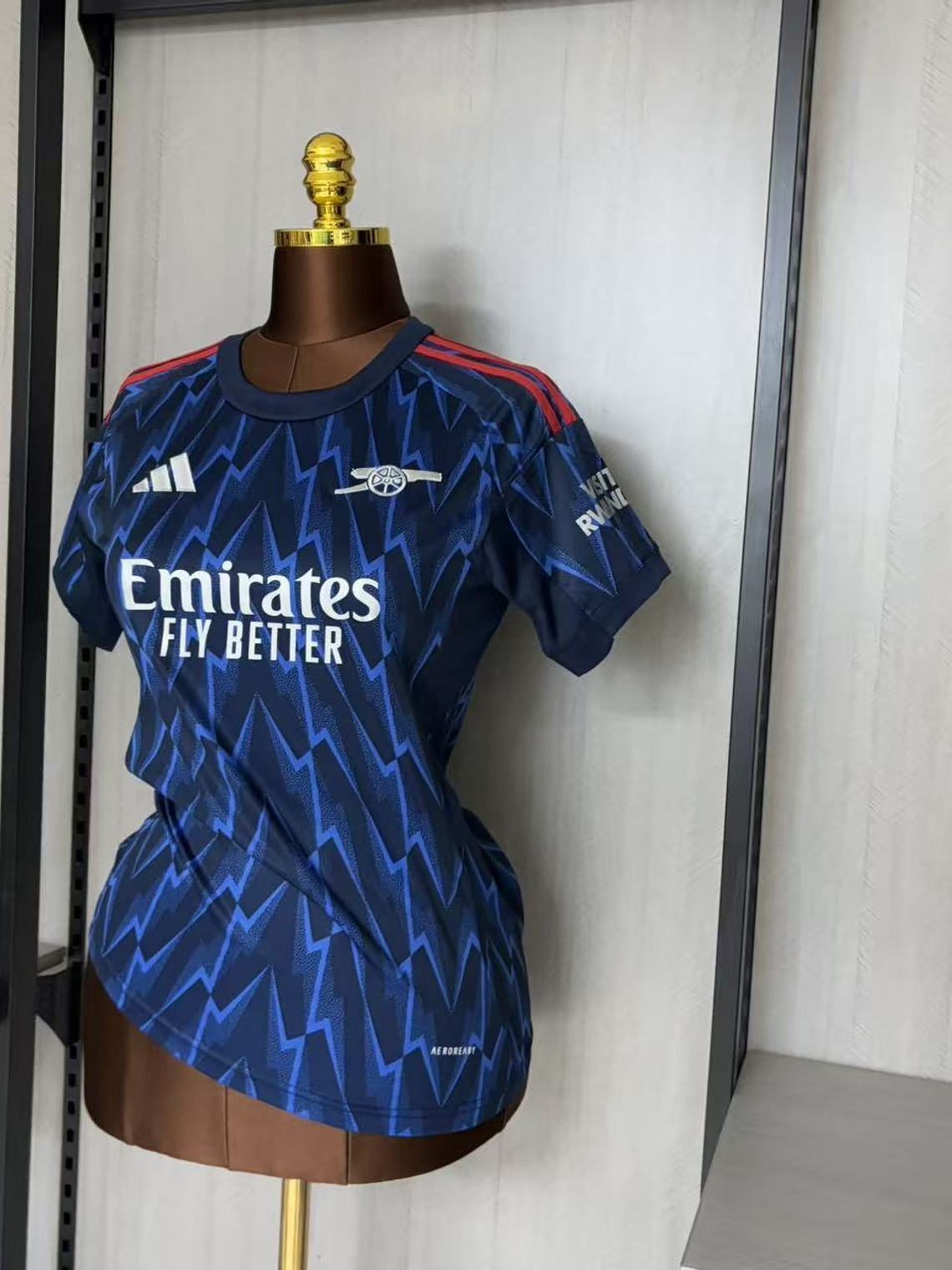 CAMISOLA FEMININA DO ARSENAL 25/26 AZUL 2