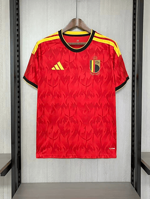 CAMISOLA DA SELEÇÃO DA BELGICA 26/27 VERMELHA