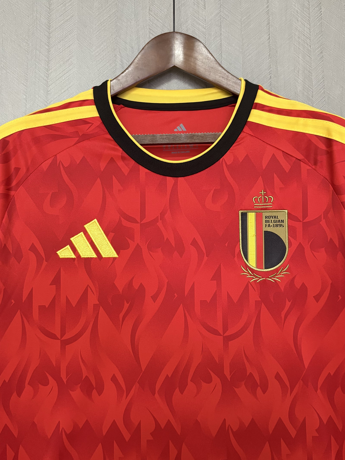CAMISOLA DA SELEÇÃO DA BELGICA 26/27 VERMELHA 3