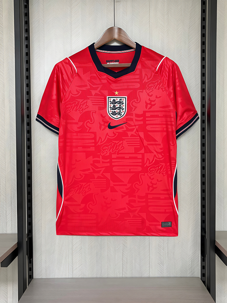 CAMISOLA DA SELEÇÃO DA INGLATERRA 26/27 - VERMELHA 1