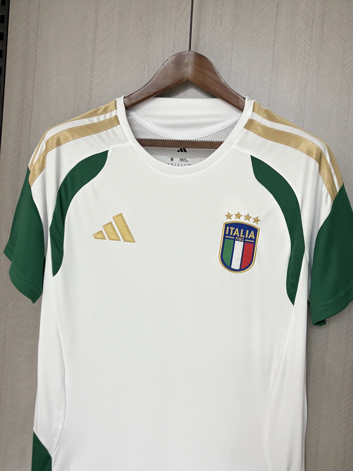 CAMISOLA DA SELEÇÃO DA ITALIA 26/27 BRANCA E VERDE 2