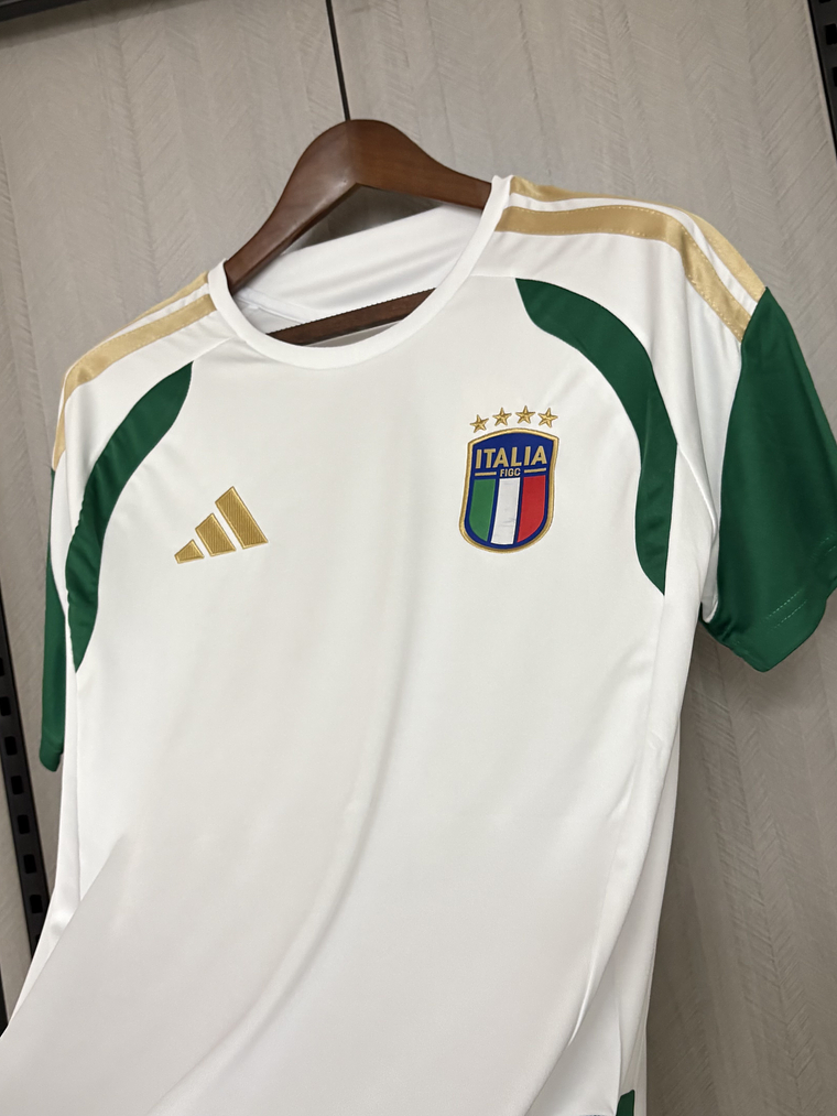 CAMISOLA DA SELEÇÃO DA ITALIA 26/27 BRANCA E VERDE 3