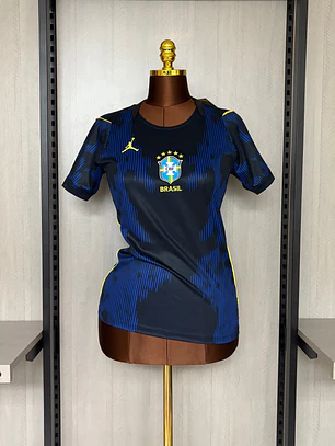 CAMISOLA DA SELEÇÃO DO BRASIL 2026 AZUL FEMINNA