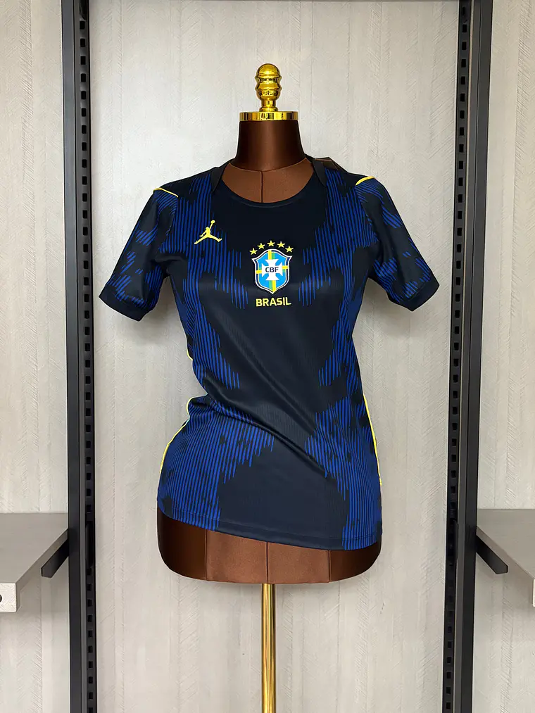 CAMISOLA DA SELEÇÃO DO BRASIL 2026 AZUL FEMINNA 1
