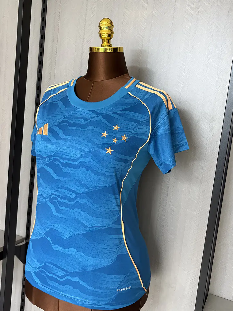 CAMISA FEMININA DO CRUZEIRO 25/26 AZUL 2