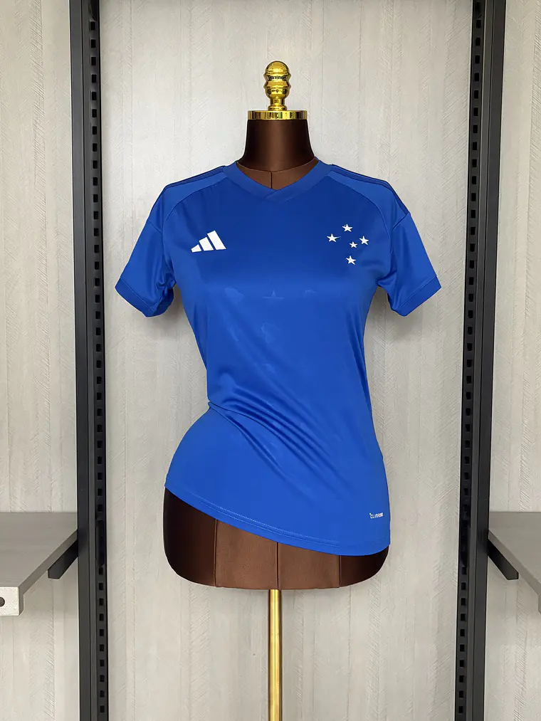 CAMISA FEMININA DO CRUZEIRO 26/27 AZUL 2