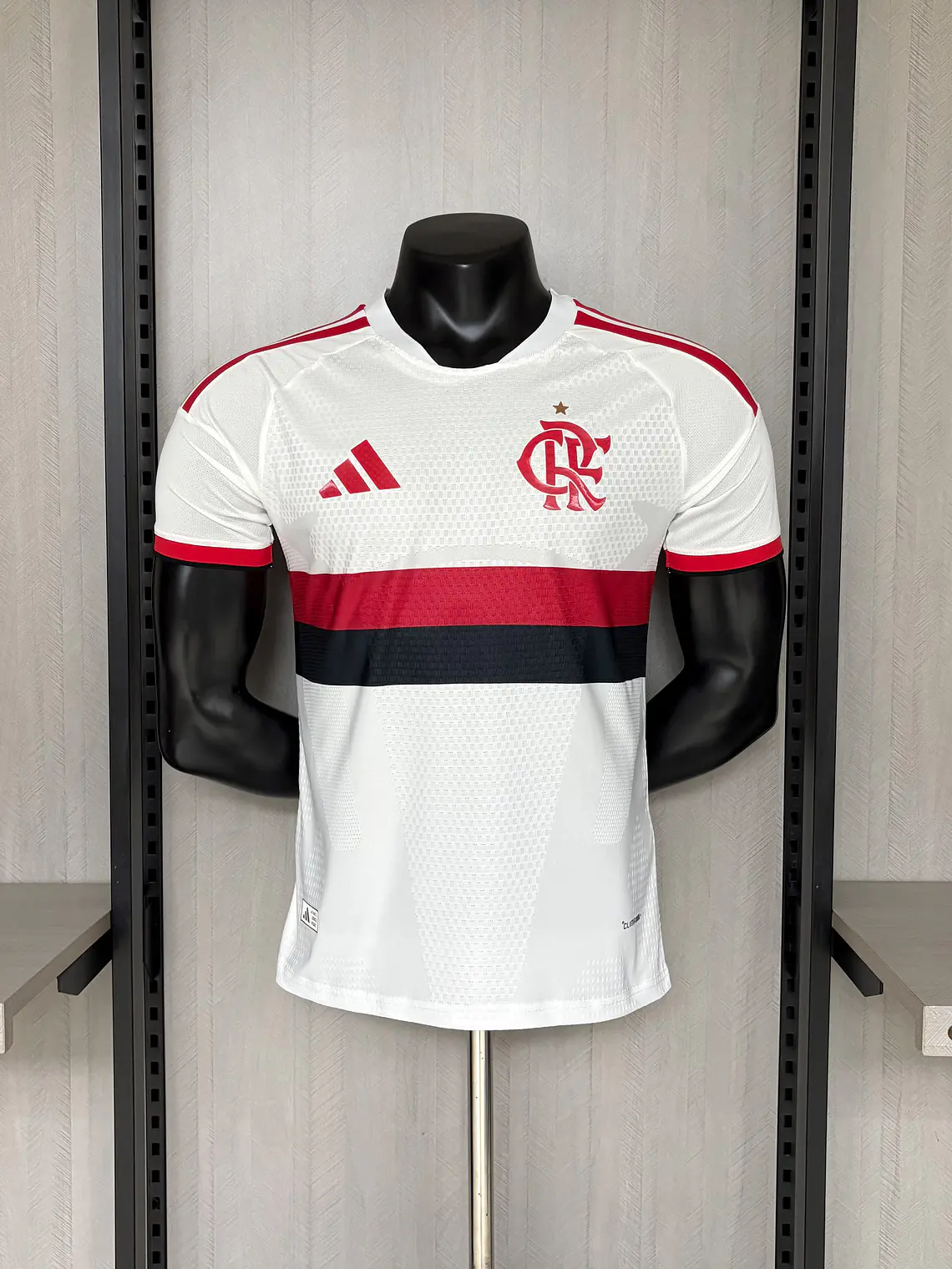 CAMISOLA DO FLAMENGO 2026 BRANCA - VERSÃO JOGADOR 1