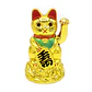 Maneki-Neko Gato Chino de la Fortuna Dorado - Miniatura 1