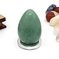 Huevo Yoni Piedra Cuarzo Verde - Sanación y Equilibrio Emocional - Miniatura 4
