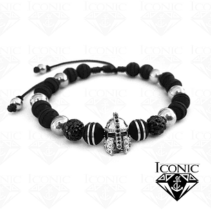 Pulsera con Casco Neopreno y Acero