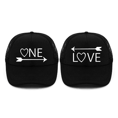 Gorras One Love para Parejas