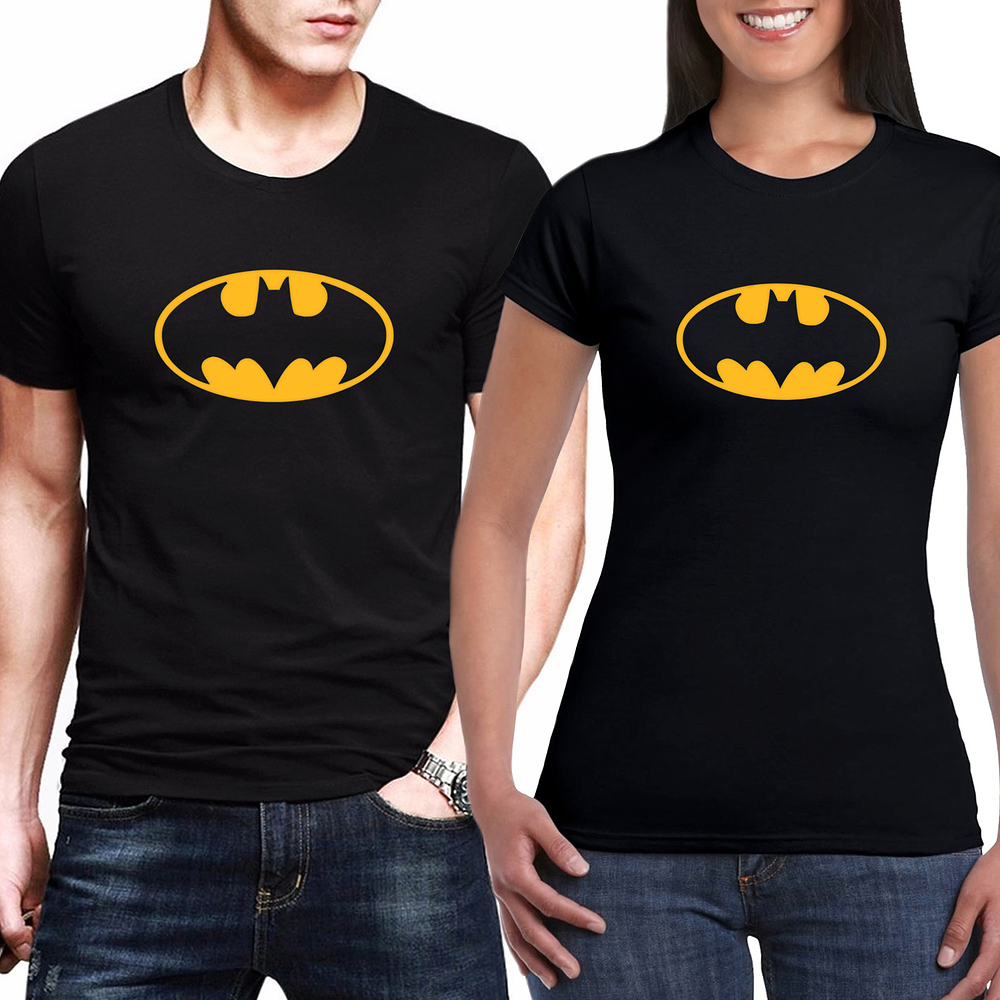 Par de Camisetas Batman para Pareja