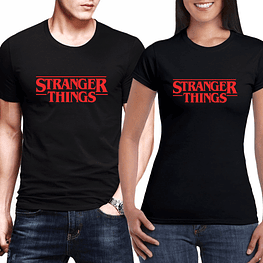 Par de Camisetas Stranger Things para Pareja
