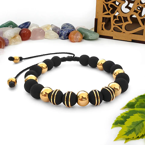 Pulsera con Neopreno y Acero