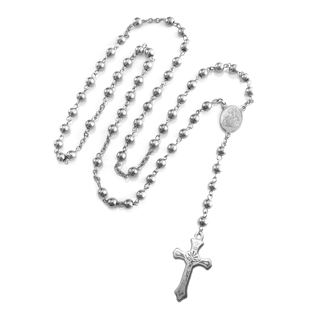 Camándula Rosario Acero Inoxidable 316l 2