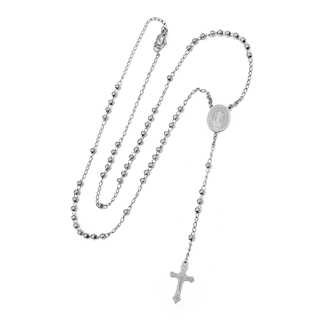 Camándula Rosario Acero Inoxidable 316l 1