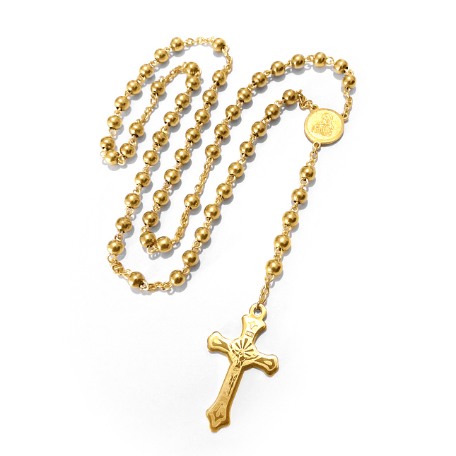 Camándula Rosario Acero Inoxidable 316l 5