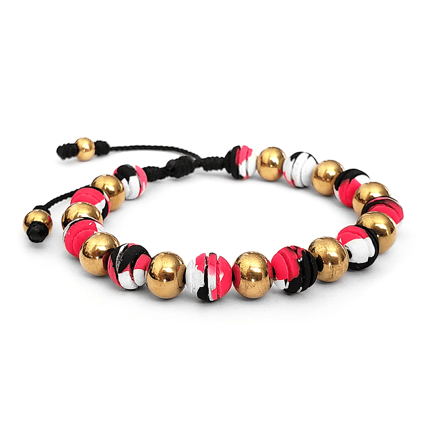 Pulsera con Neopreno Camuflado y Acero 2