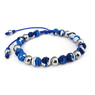 Pulsera con Neopreno Camuflado Acero Plateado