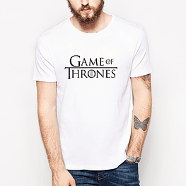 Camiseta Game of Thrones Caballero  - BLANCO