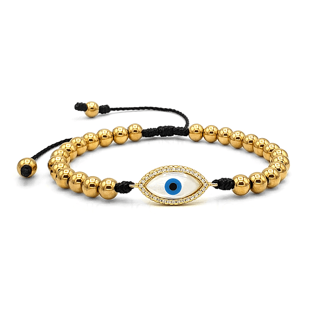 Pulsera Ojo Turco Acero Inoxidable 1