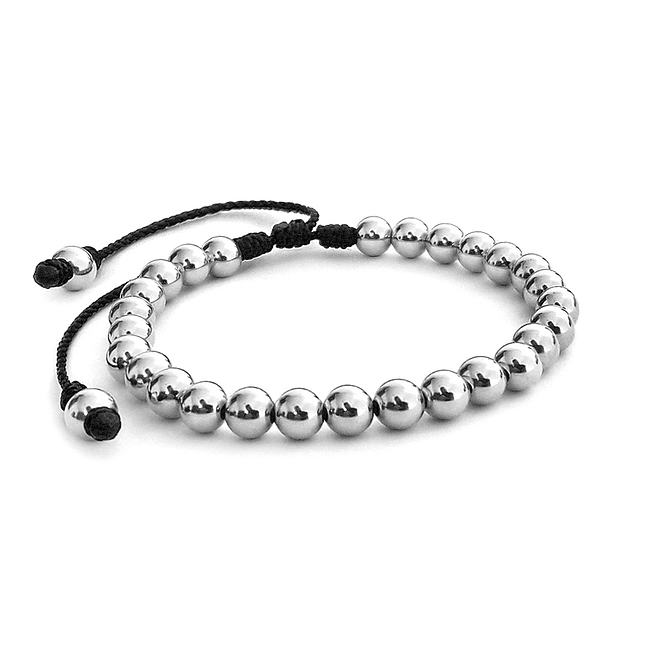 Pulsera Acero Dorado 6mm 2