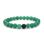 Pulsera con Piedra Jade y Volcanica