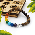 Pulsera 7 Chakras con Elefante 