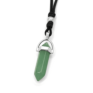 Collar Péndulo Piedra Jade 