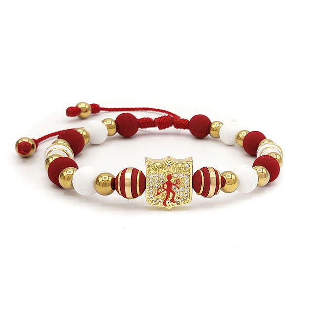 Pulsera con Neopreno Acero Fútbol América de Cali 1