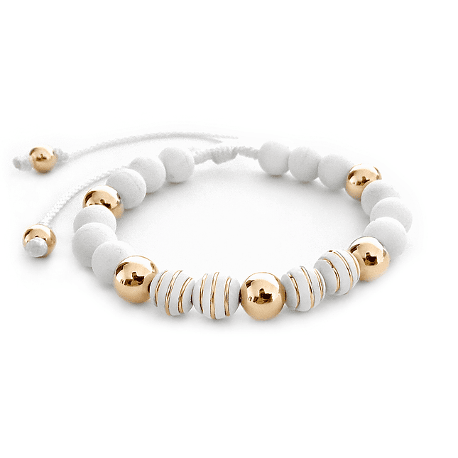 Pulsera con Neopreno Oro Laminado 18K 2