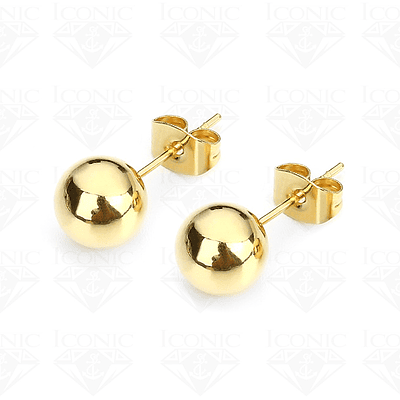 Topos Aretes Balin Oro Laminado 18k