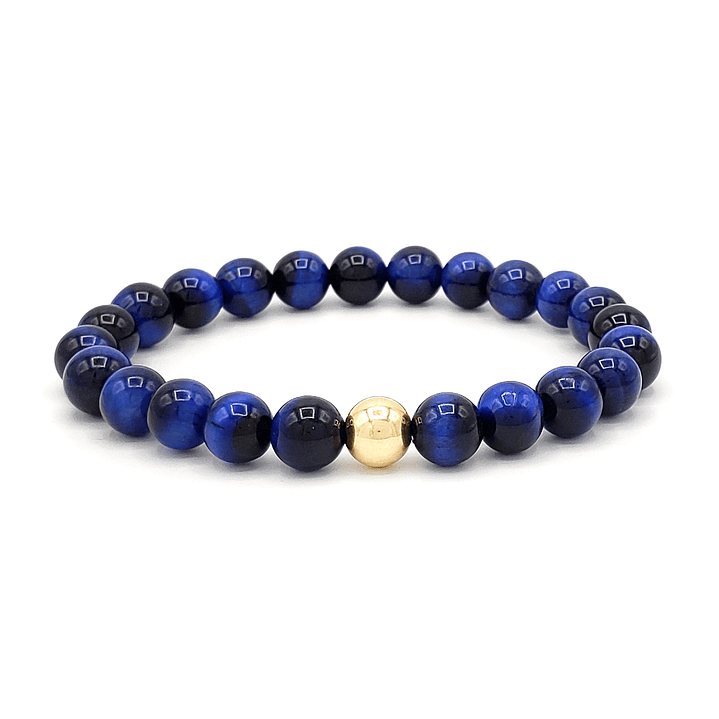 Pulsera Ojo de Tigre Oro Laminado 18k 1