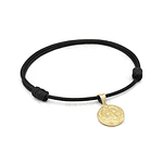 Pulsera San Benito Oro Laminado 18k