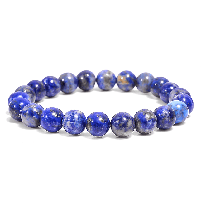 Pulsera con Piedra Lapislázuli 8mm 1