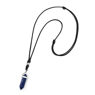 Collar Pendulo Piedra Lapislázuli