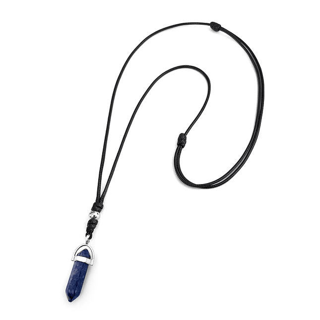 Collar Pendulo Piedra Lapislázuli 2