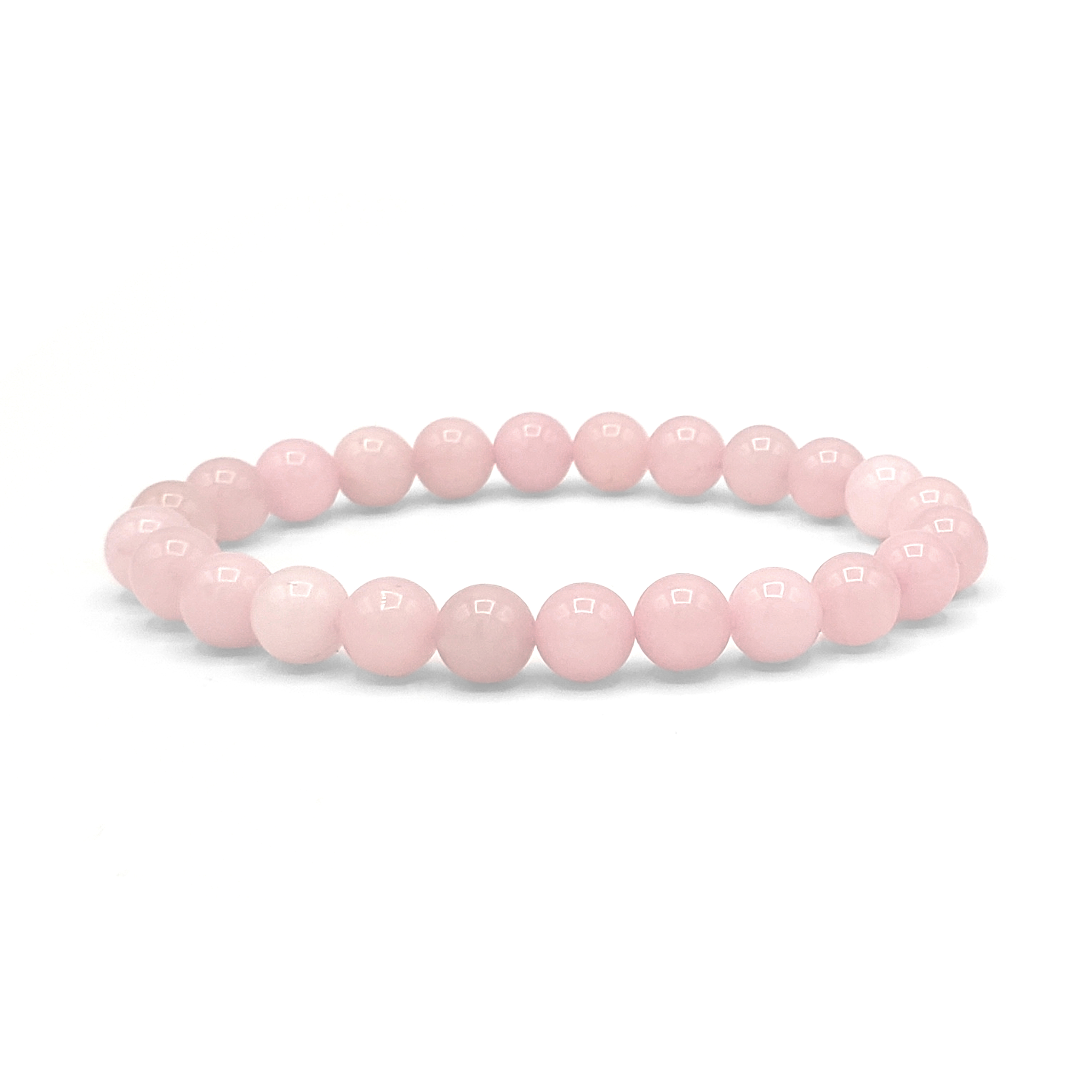 Pulsera Cuarzo Rosado 8mm Yoga Activa Chakra Corazón Mujer | Cuotas Sin Interés - Foto 8